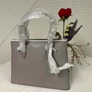 Kate Spade Eva Medium Top Zip Satchel Leather Bag